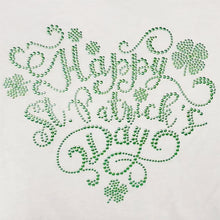 Load image into Gallery viewer, J8678 Happy St. Patrick's Day (Green Nailhead)